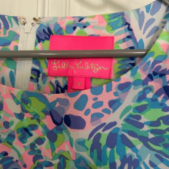 Floral Ruffle Sleeve Dress - Multicolor - Picture 4 of 4